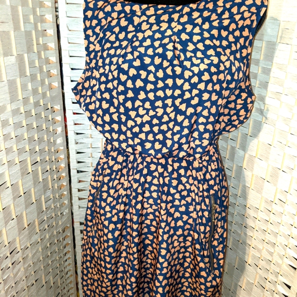 Apricot Heart Dress Size Large